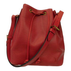Louis Vuitton Castilian Red Shoulder Bag Epi Leather